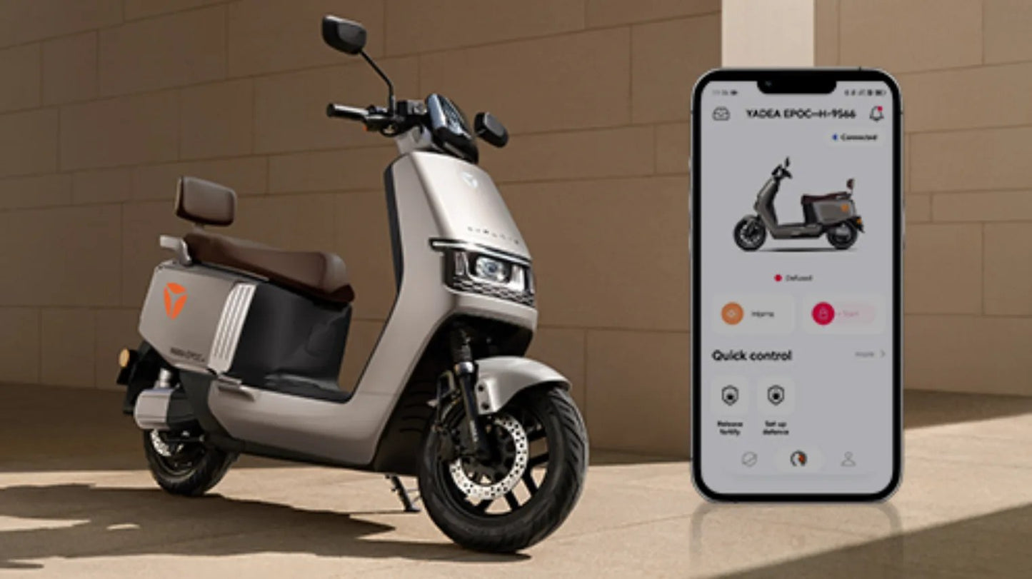 Yadea EPOC si aplicatia de telefon