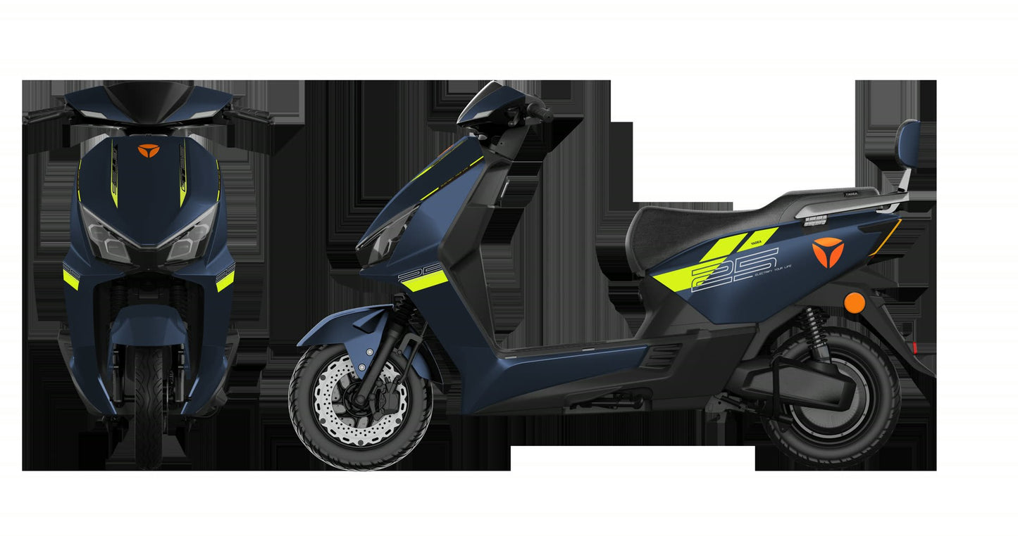 Scuter electric Yadea GT25, fata si profil