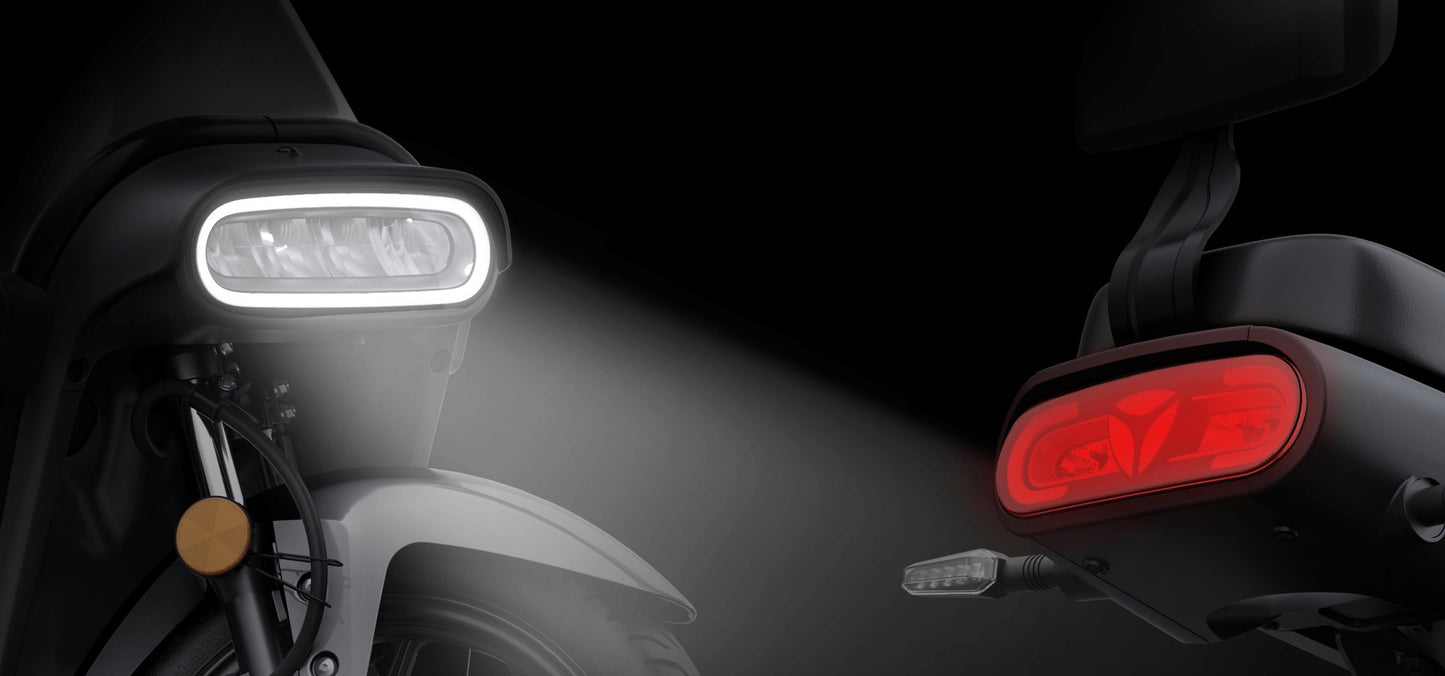 Iluminarea LED a Yadea Y1S